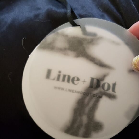 Line & Dot Wool Blend Fully Lined Mini Skirt - Picture 4 of 9